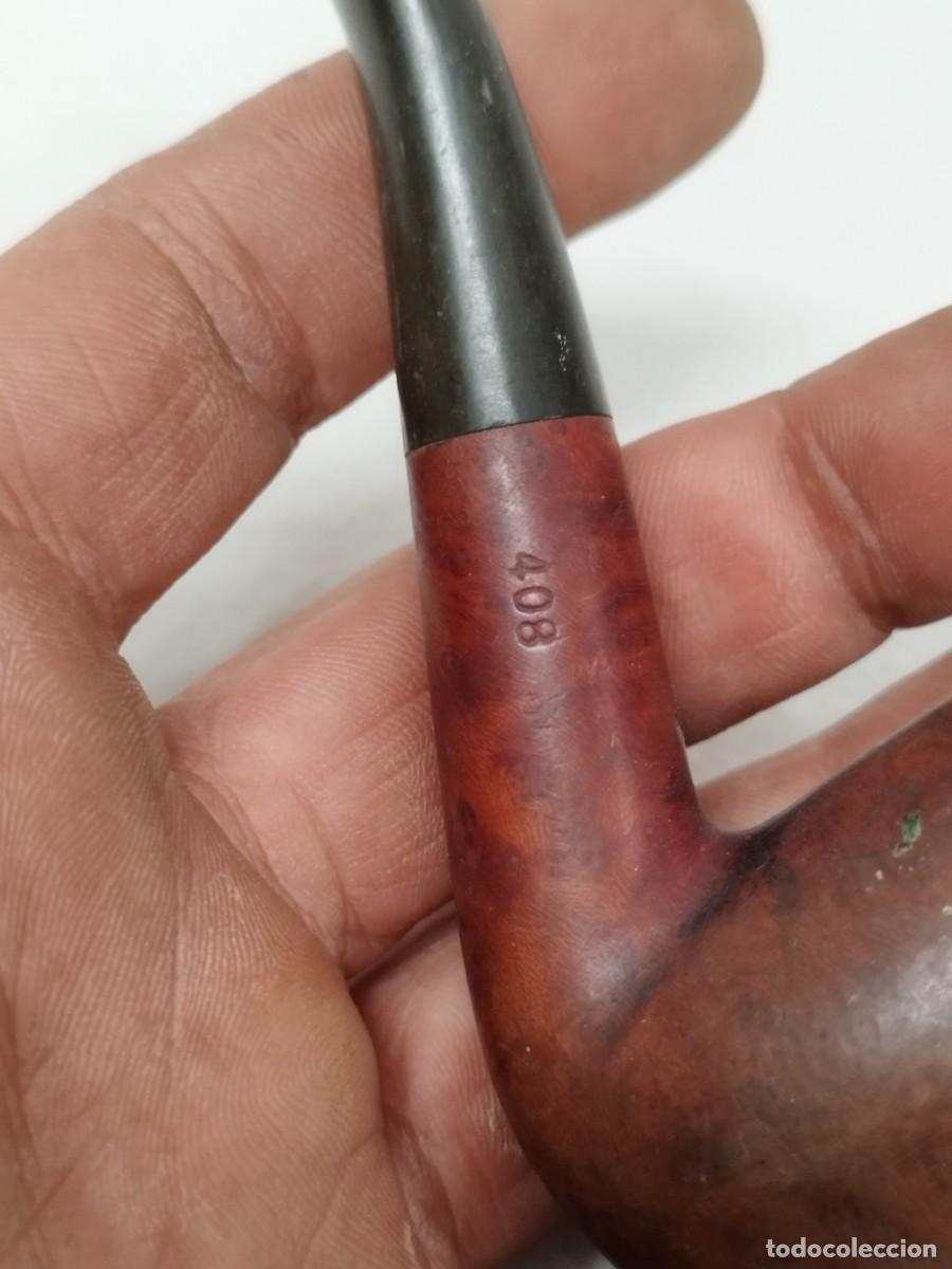 Pipas de fumar: Antigua pipa de fumar tabaco, Marca Bruken. - Foto 7