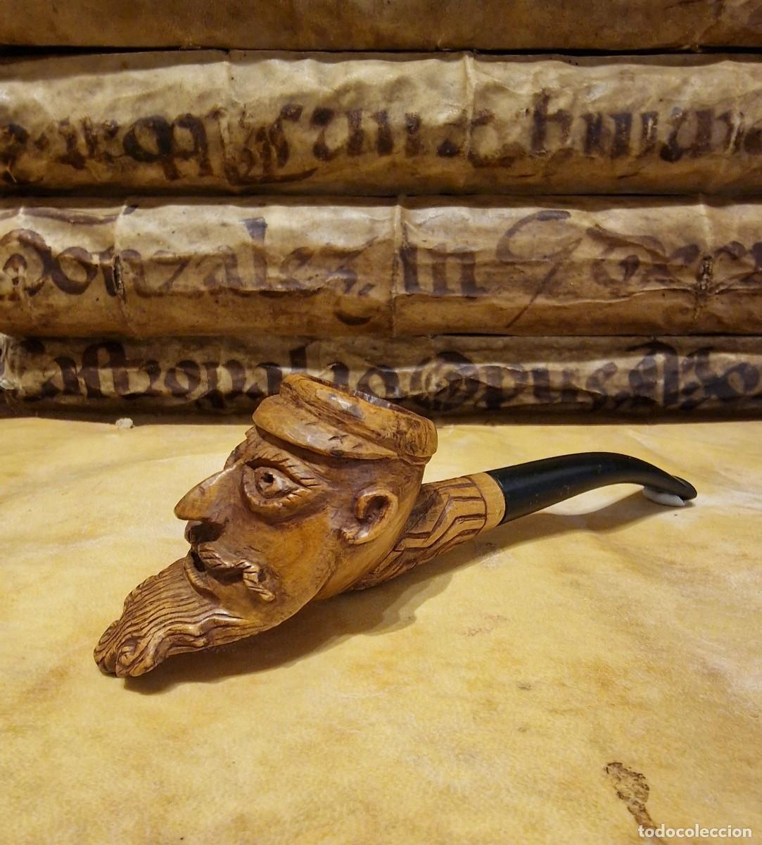 Pipas de fumar: Preciosa pipa de madera - Foto 1