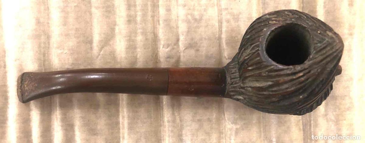 Pipas de fumar: PIPA MADERA MARCA VICTA, EN FORMA DE BUSTO - Foto 4