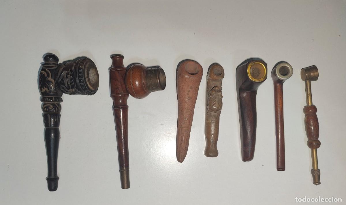 Pipas de fumar: Colecci&oacute;n de 7 pipas de fumar - Foto 1