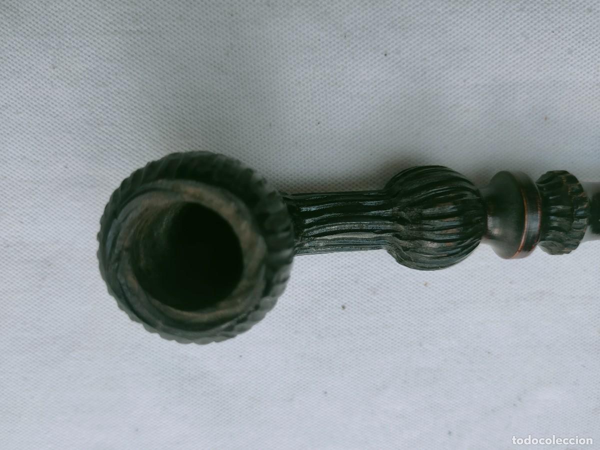 Pipas de fumar: PIPA DE FUMAR. MADERA TALLADA . - Foto 4