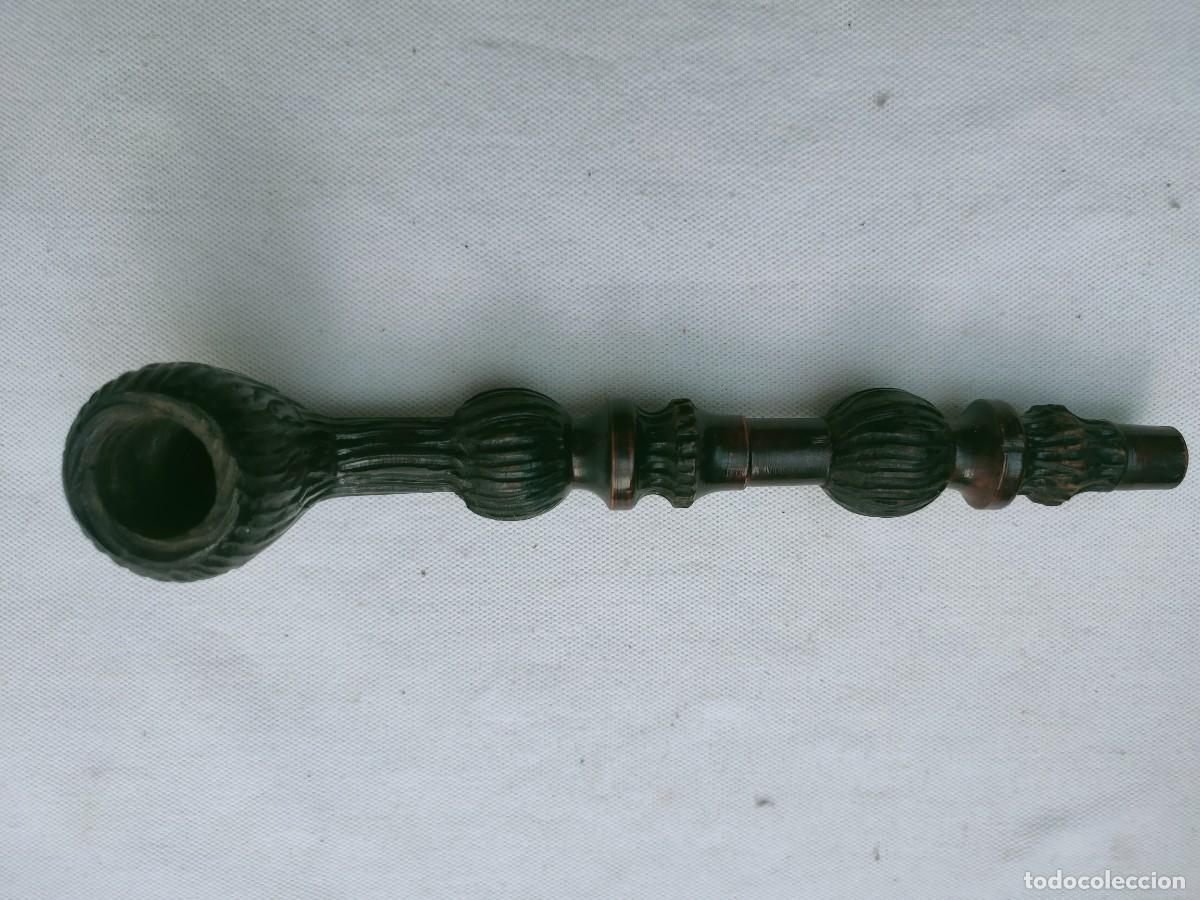 Pipas de fumar: PIPA DE FUMAR. MADERA TALLADA . - Foto 5