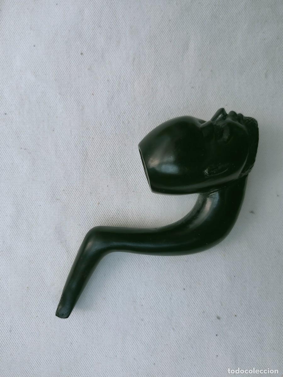 Pipas de fumar: PIPA DE FUMAR. MADERA TALLADA .NUEVA - Foto 1