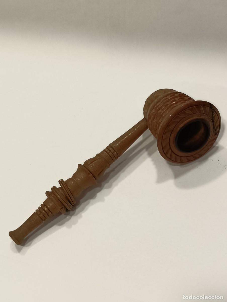 Pipas de fumar: PIPA DE TABACO TALLADA A MANO - Foto 1