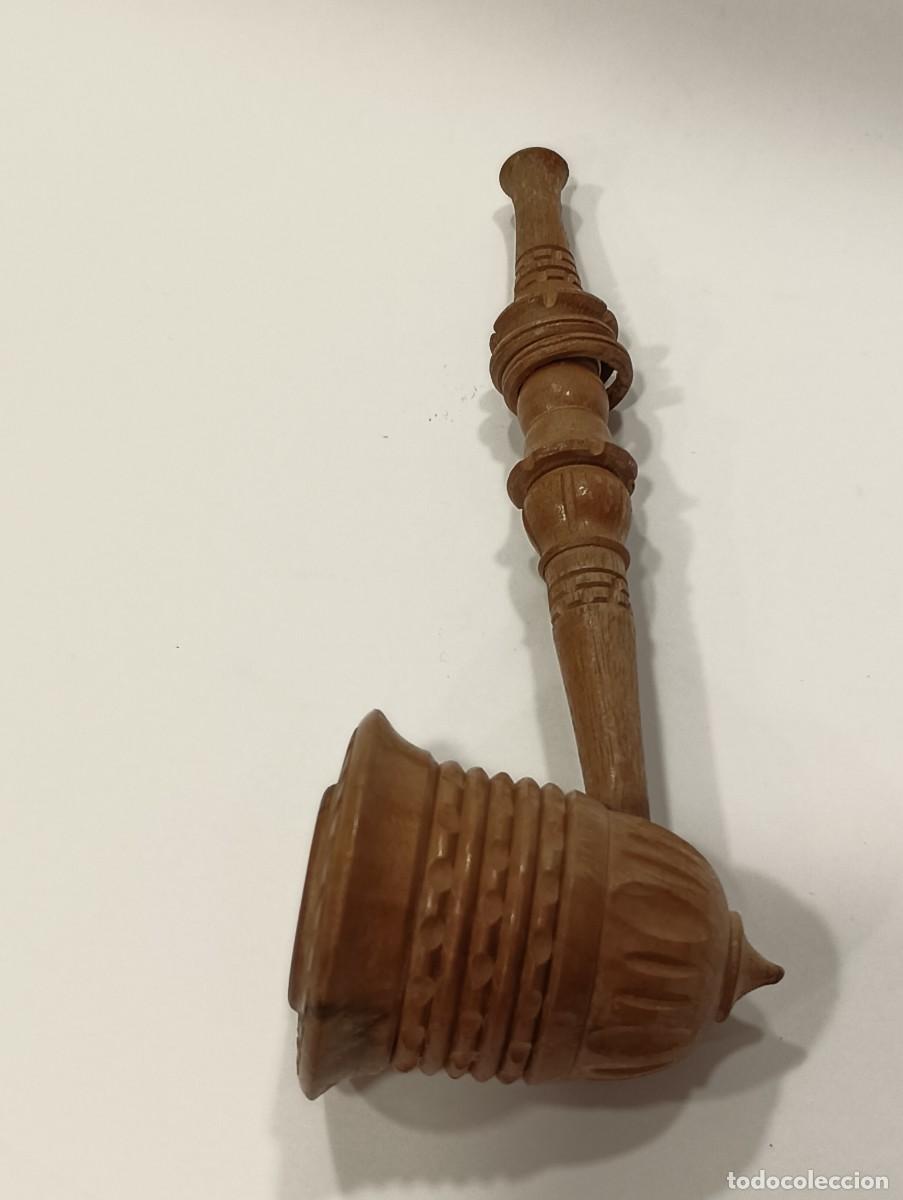 Pipas de fumar: PIPA DE TABACO TALLADA A MANO - Foto 3
