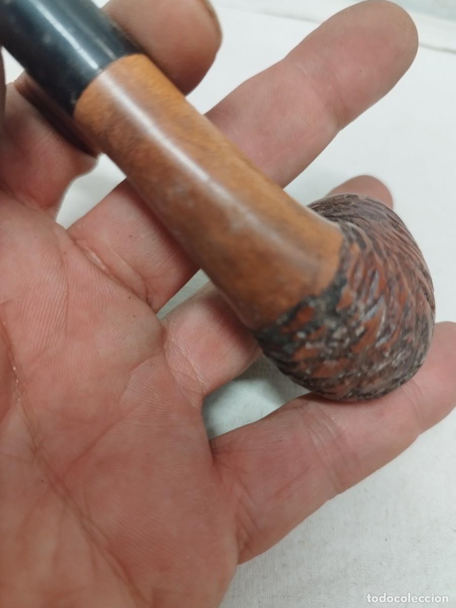 Pipas de fumar: Antigua pipa de fumar tabaco sin marcaje. - Foto 5