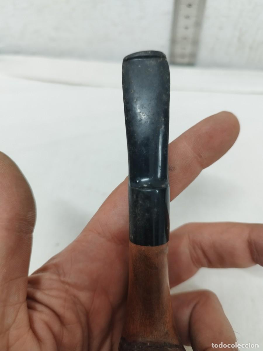 Pipas de fumar: Antigua pipa de fumar tabaco sin marcaje. - Foto 8