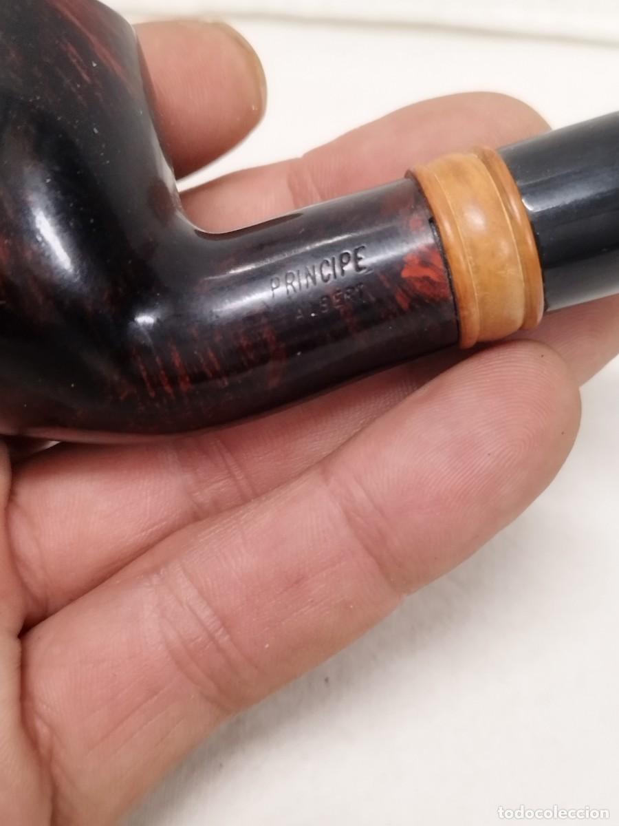 Pipas de fumar: Pipa de fumar tabaco Principe Albert. - Foto 2