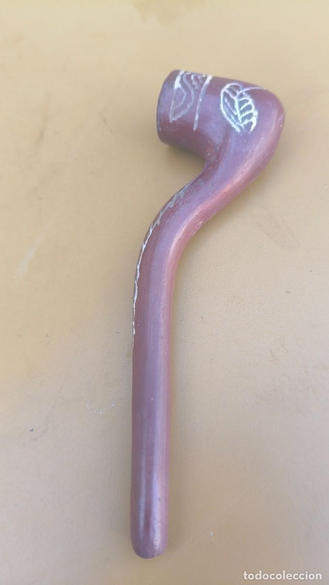 Pipas de fumar: Pipe en c&eacute;ramique orientale 1900 - Foto 1