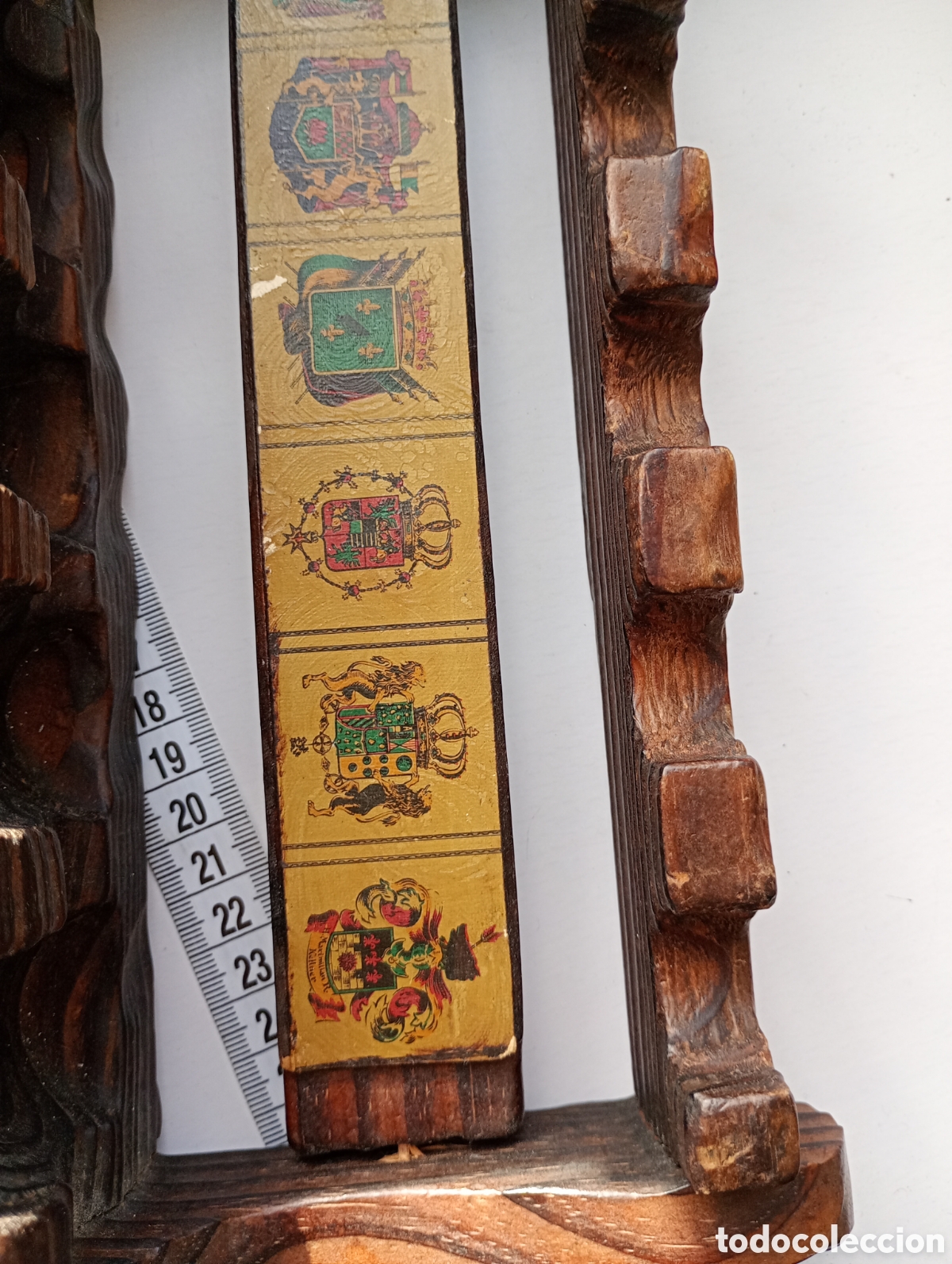 Pipas de fumar: Soporte para 5 pipas, de madera - Foto 3