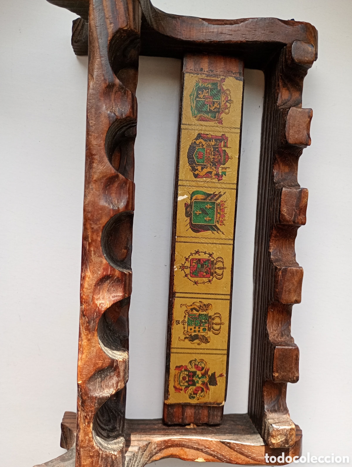 Pipas de fumar: Soporte para 5 pipas, de madera - Foto 1