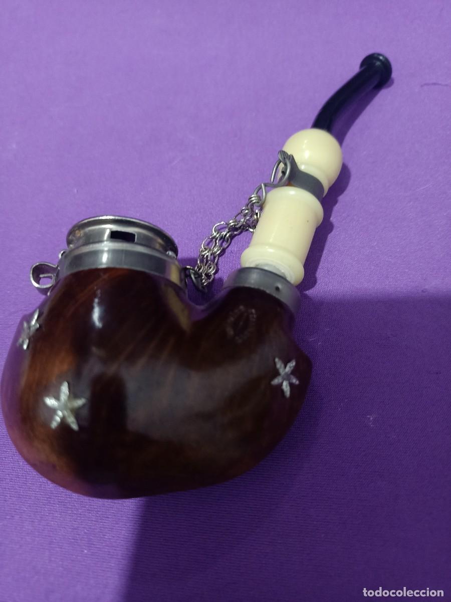 Pipas de fumar: pipa botafumeiro de varios materiales - Foto 2