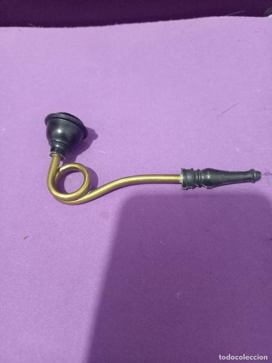 Pipas de fumar: pipa curvada de bronce - Foto 1