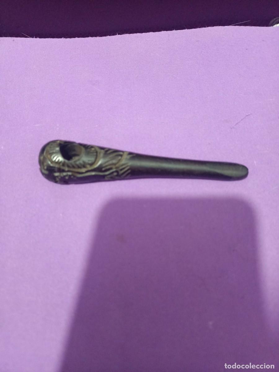 Pipas de fumar: pipa de madera tallada - Foto 1