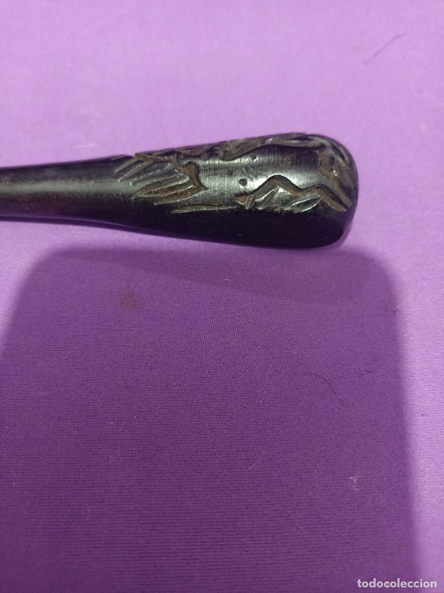 Pipas de fumar: pipa de madera tallada - Foto 2