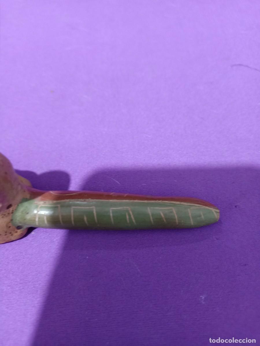 Pipas de fumar: pipa de arcilla en forma de perro - Foto 3