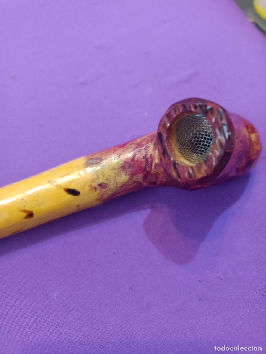 Pipas de fumar: pipa de tronco de ca&ntilde;a - Foto 2
