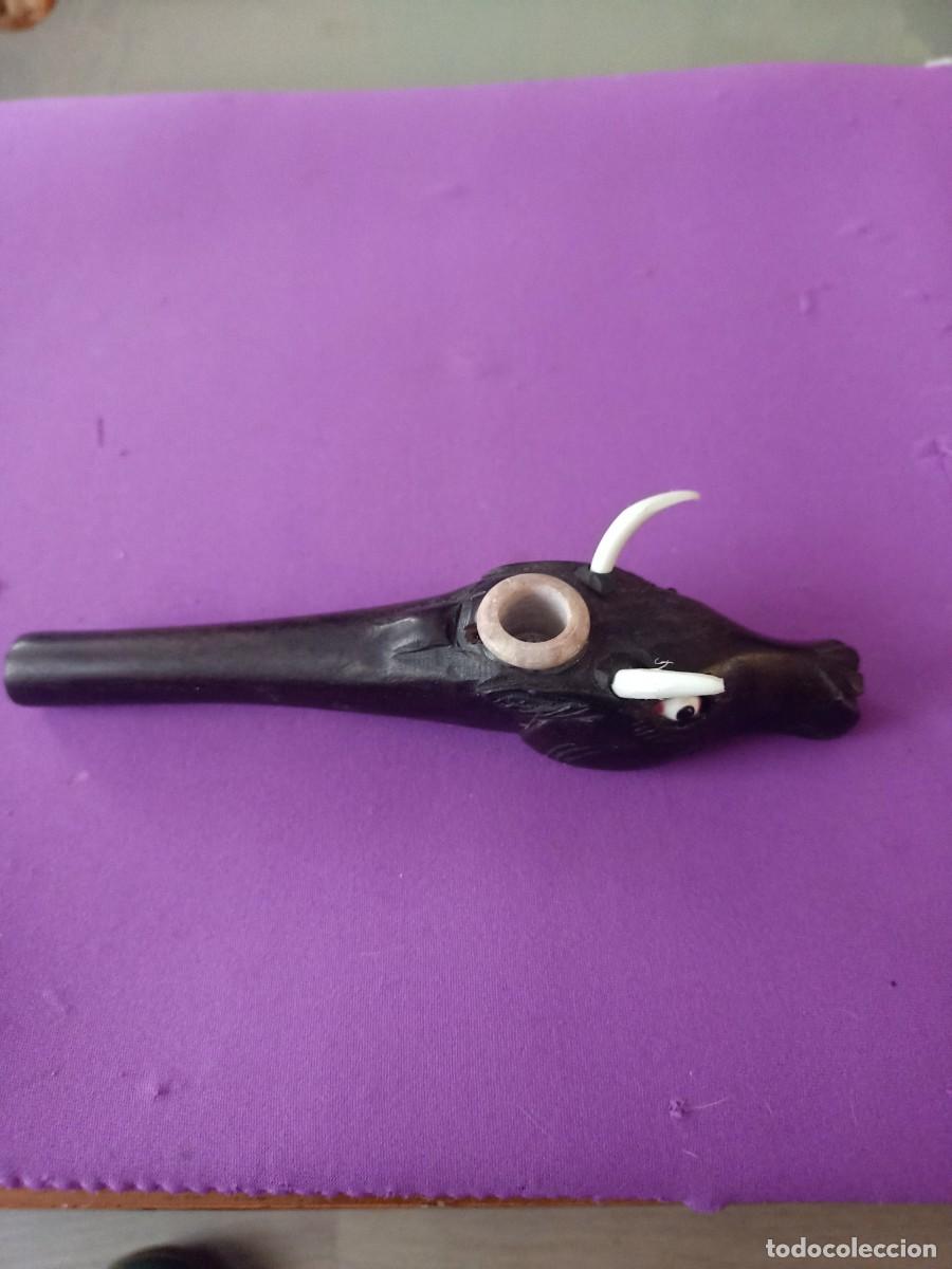 Pipas de fumar: pipa con cabeza de javali - Foto 1