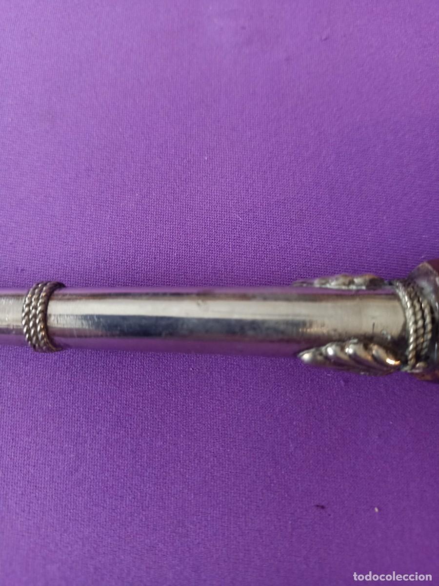 Pipas de fumar: pipa de metal y madera - Foto 2