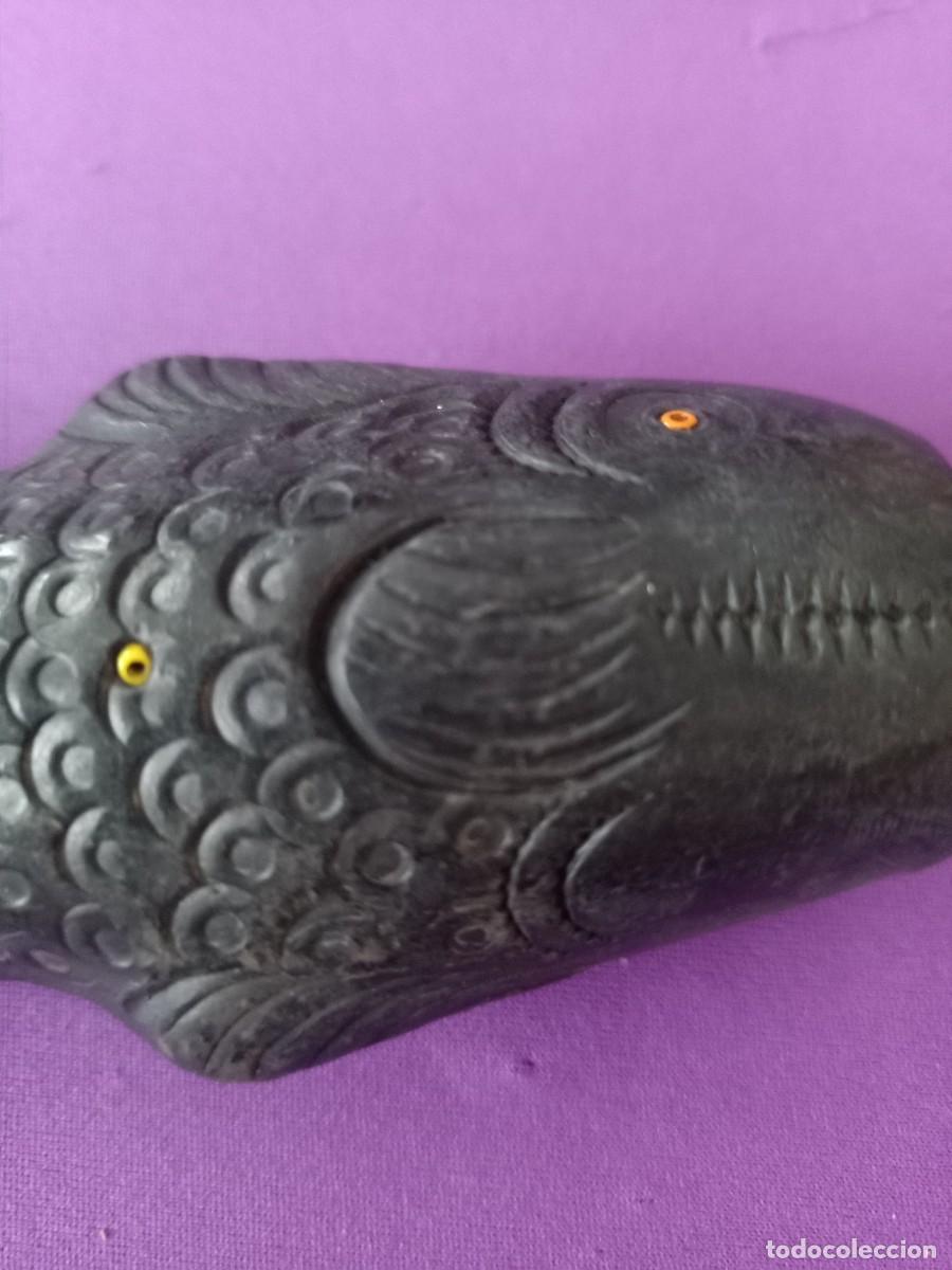 Pipas de fumar: pipa metal en forma de pez - Foto 3
