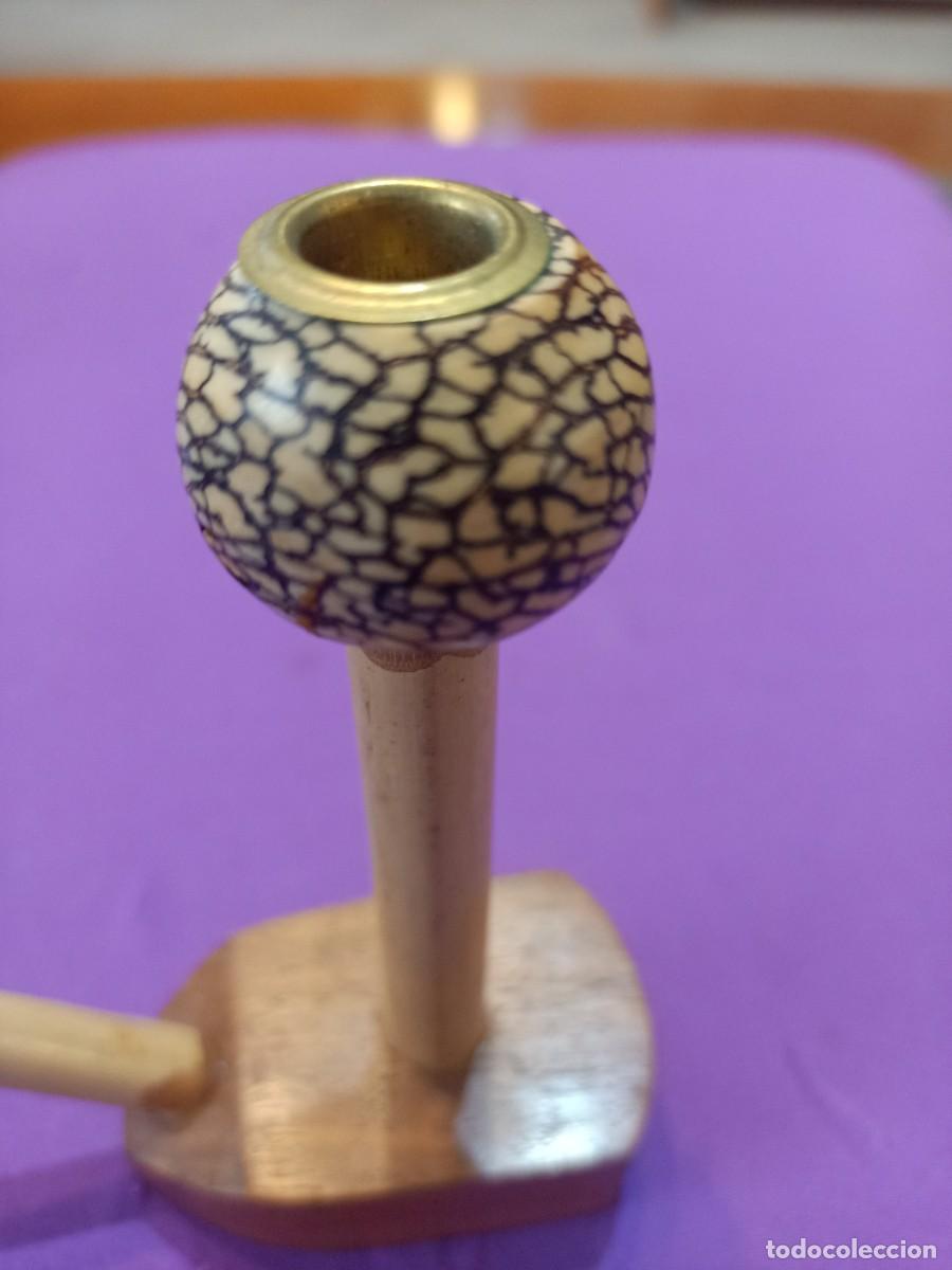 Pipas de fumar: pipa madera en forma de plancha - Foto 3