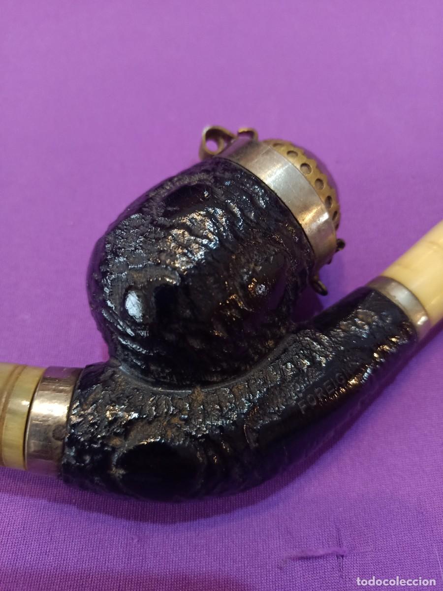 Pipas de fumar: pipa con tapa de marfil - Foto 2