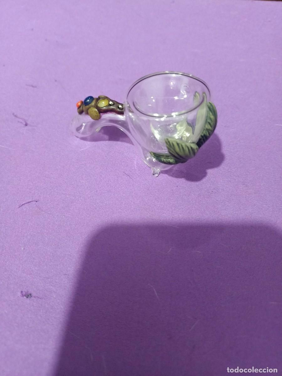 Pipas de fumar: pipa de cristal en miniatura - Foto 1