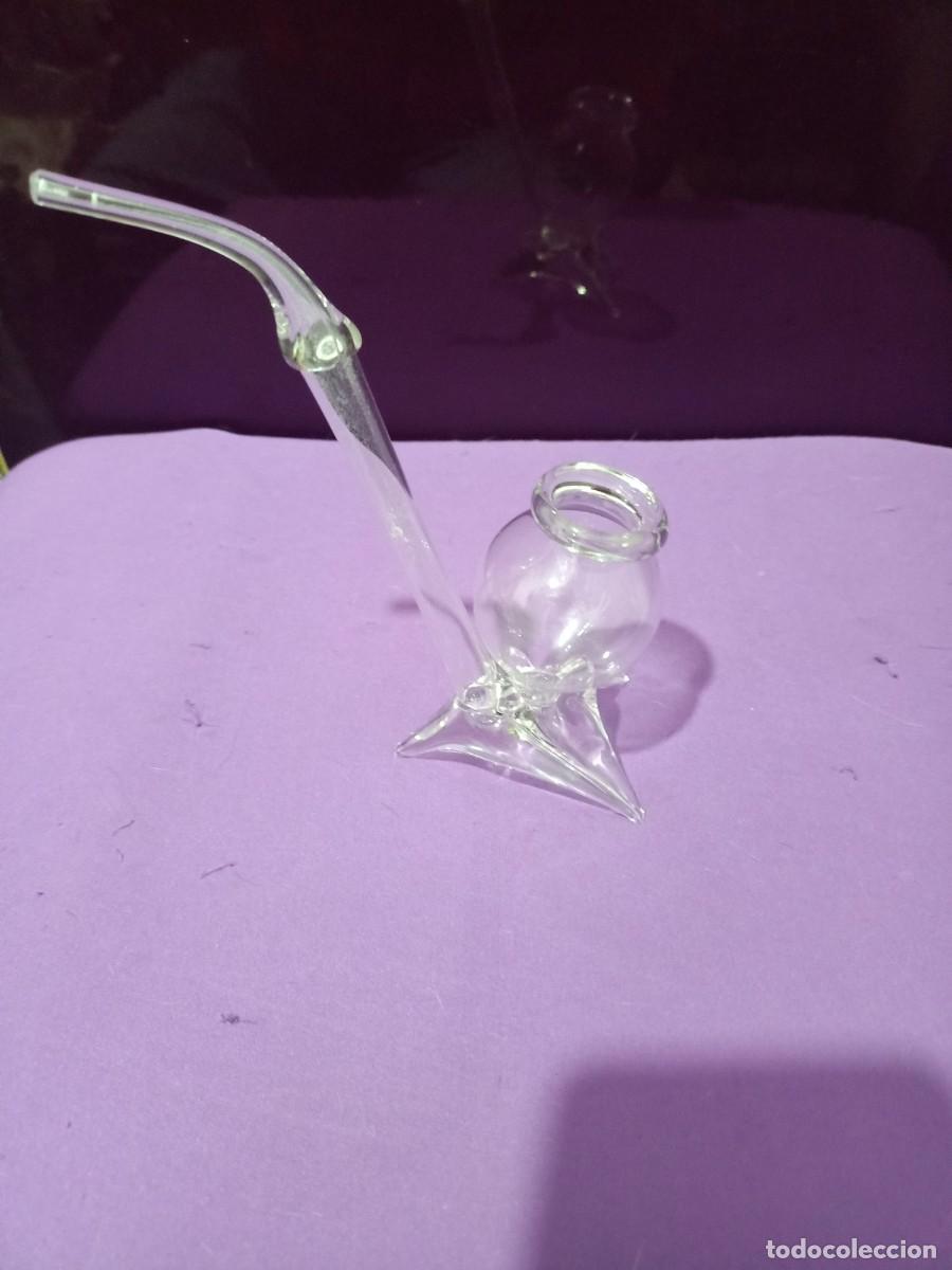 Pipas de fumar: pipa de vidrio con soporte - Foto 2