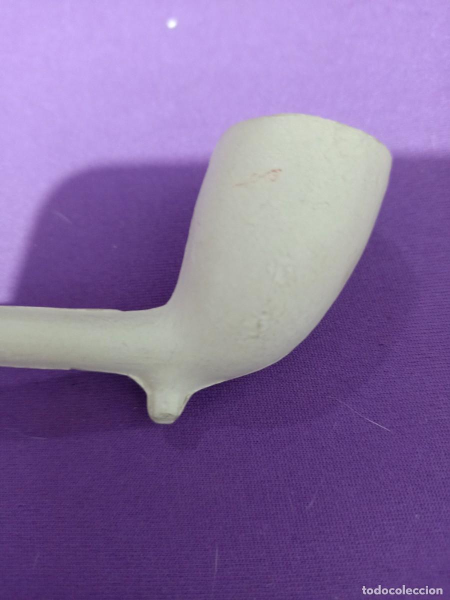Pipas de fumar: pipa alargada blanca - Foto 2