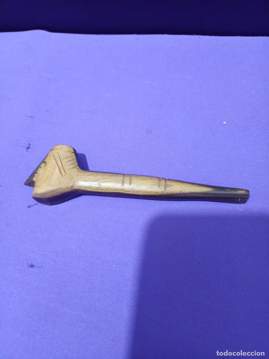 Pipas de fumar: pipa con dos caras de madera - Foto 1