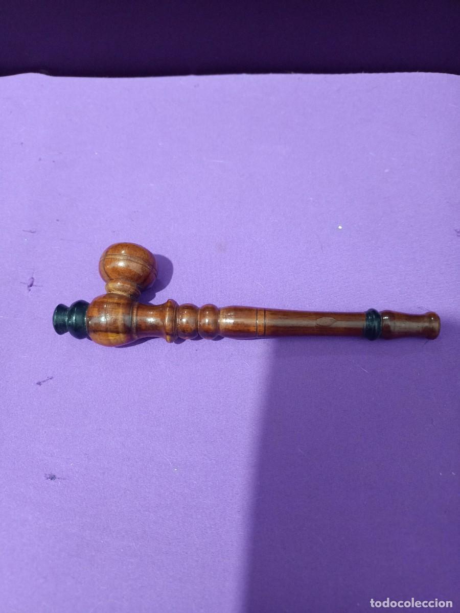 Pipas de fumar: pipa de madera con cazoleta en forma de copa - Foto 1