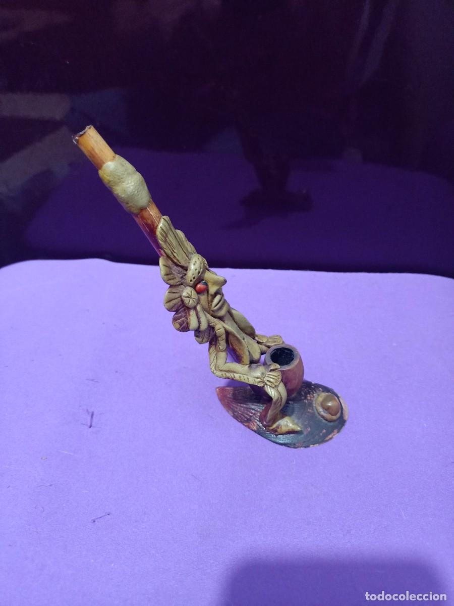 Pipas de fumar: pipa con concha de mejillon - Foto 2