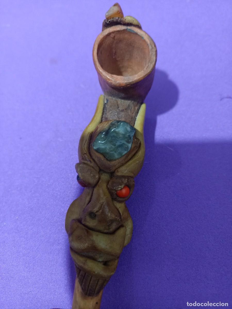 Pipas de fumar: pipa con figura de monstruo - Foto 2