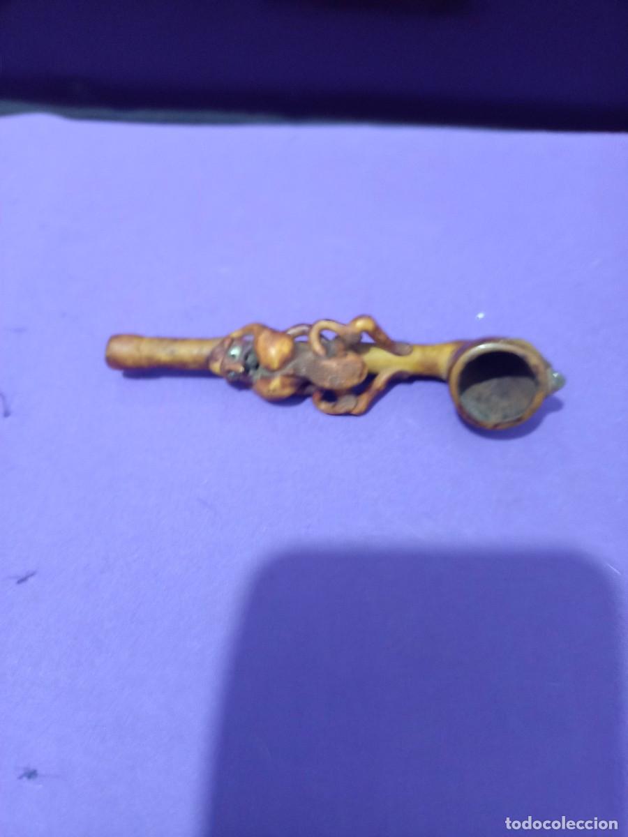 Pipas de fumar: pipa de madera con ojos - Foto 1