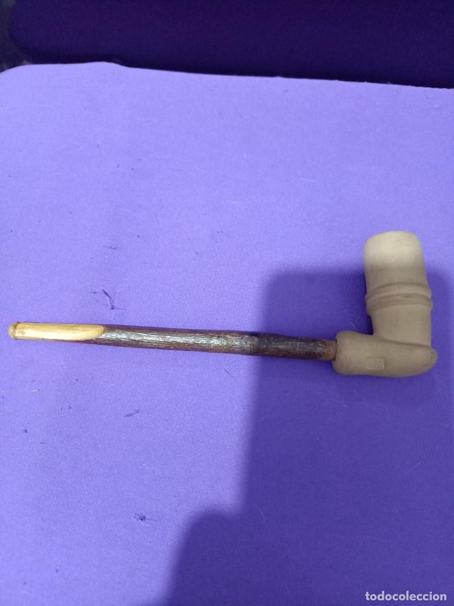 Pipas de fumar: pipa de palo y arcilla - Foto 1