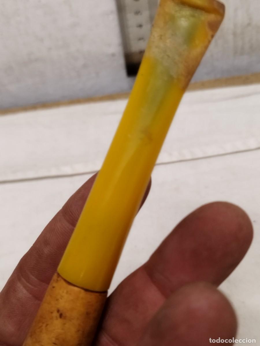 Pipas de fumar: Antigua pipa de fumar tabaco. - Foto 6