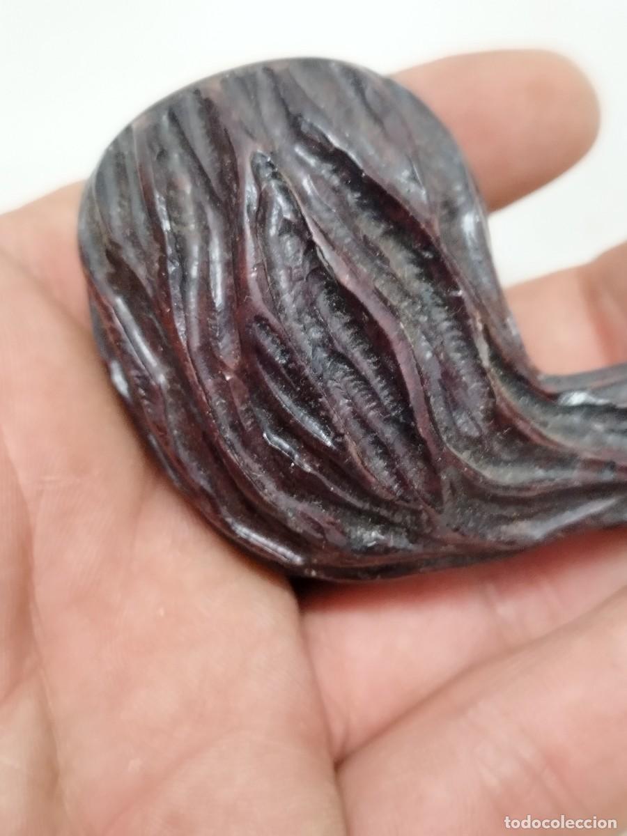 Pipas de fumar: Antigua pipa de fumar tabaco, a restaurar. - Foto 2