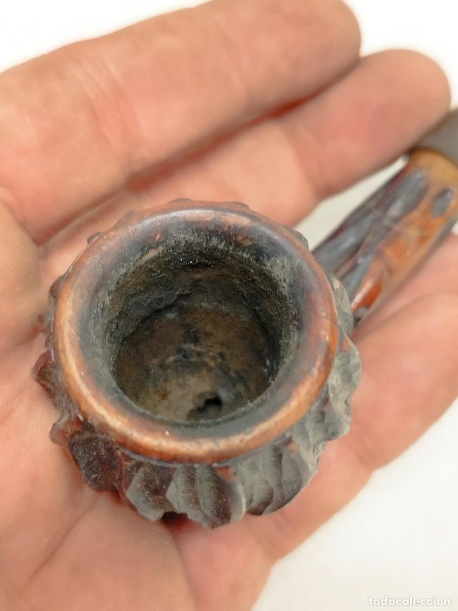 Pipas de fumar: Antigua pipa de fumar tabaco, a restaurar. - Foto 7