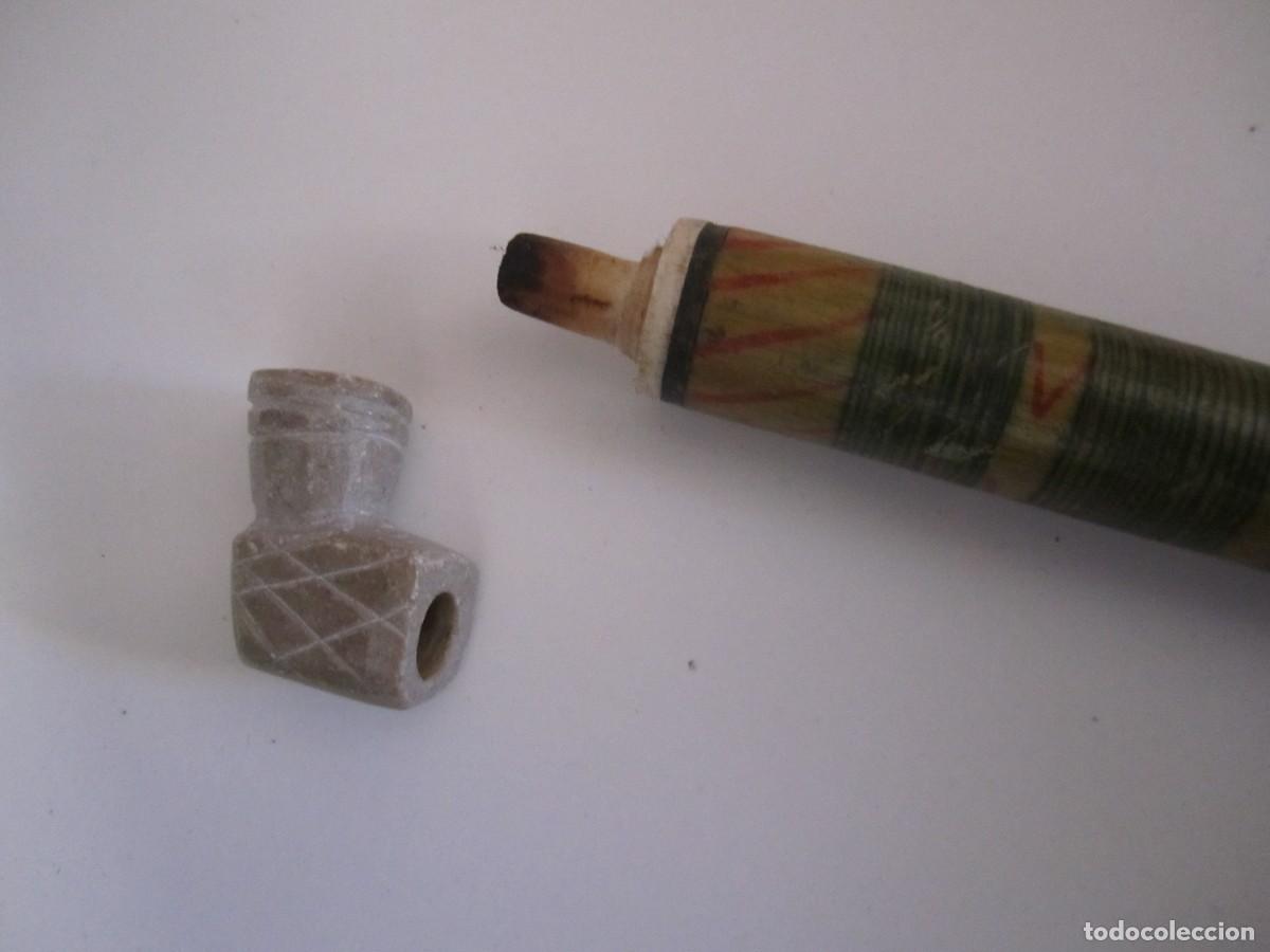 Pipas de fumar: pipa larga de madera - Foto 4