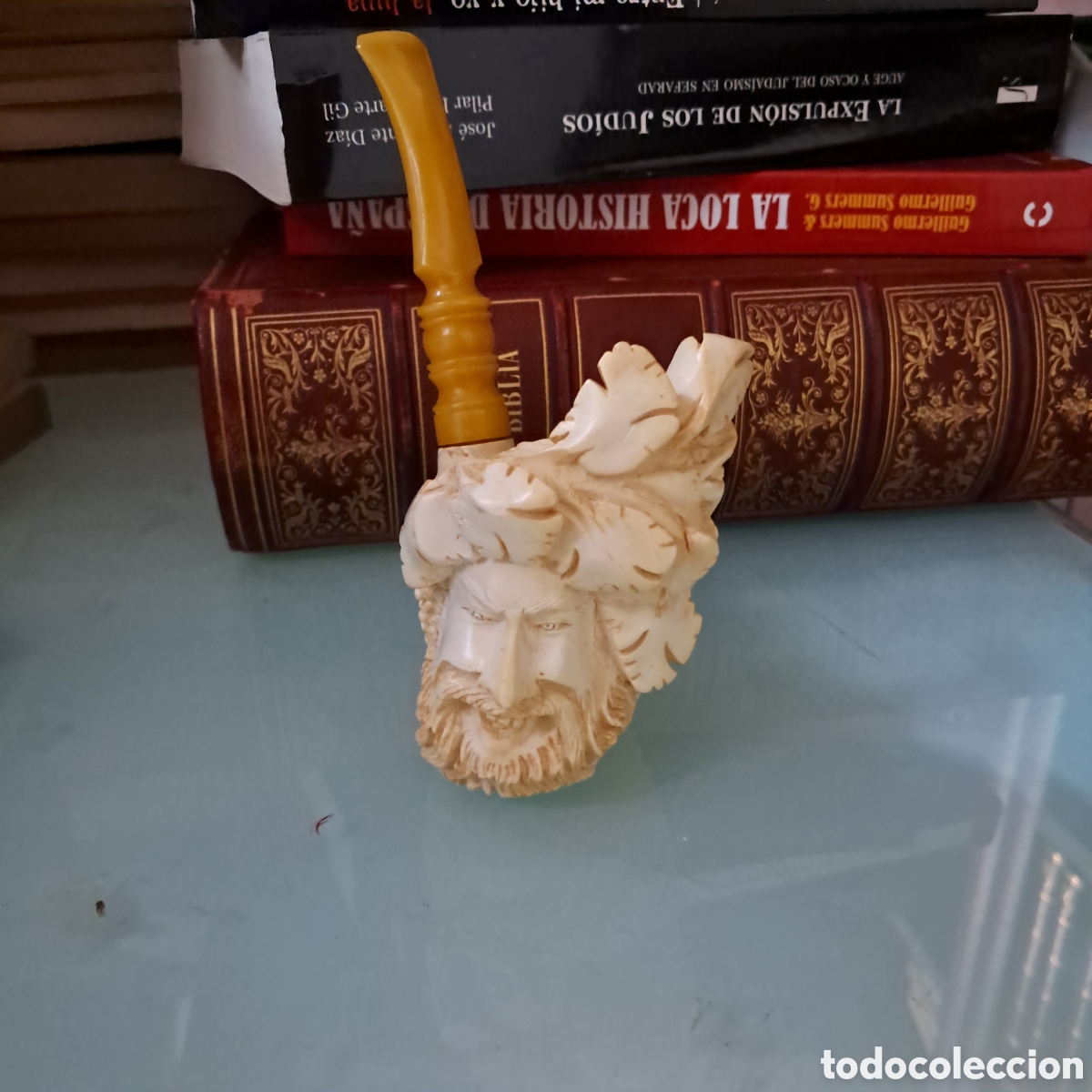 Pipas de fumar: Pipa de fumar en espuma de mar - Foto 2
