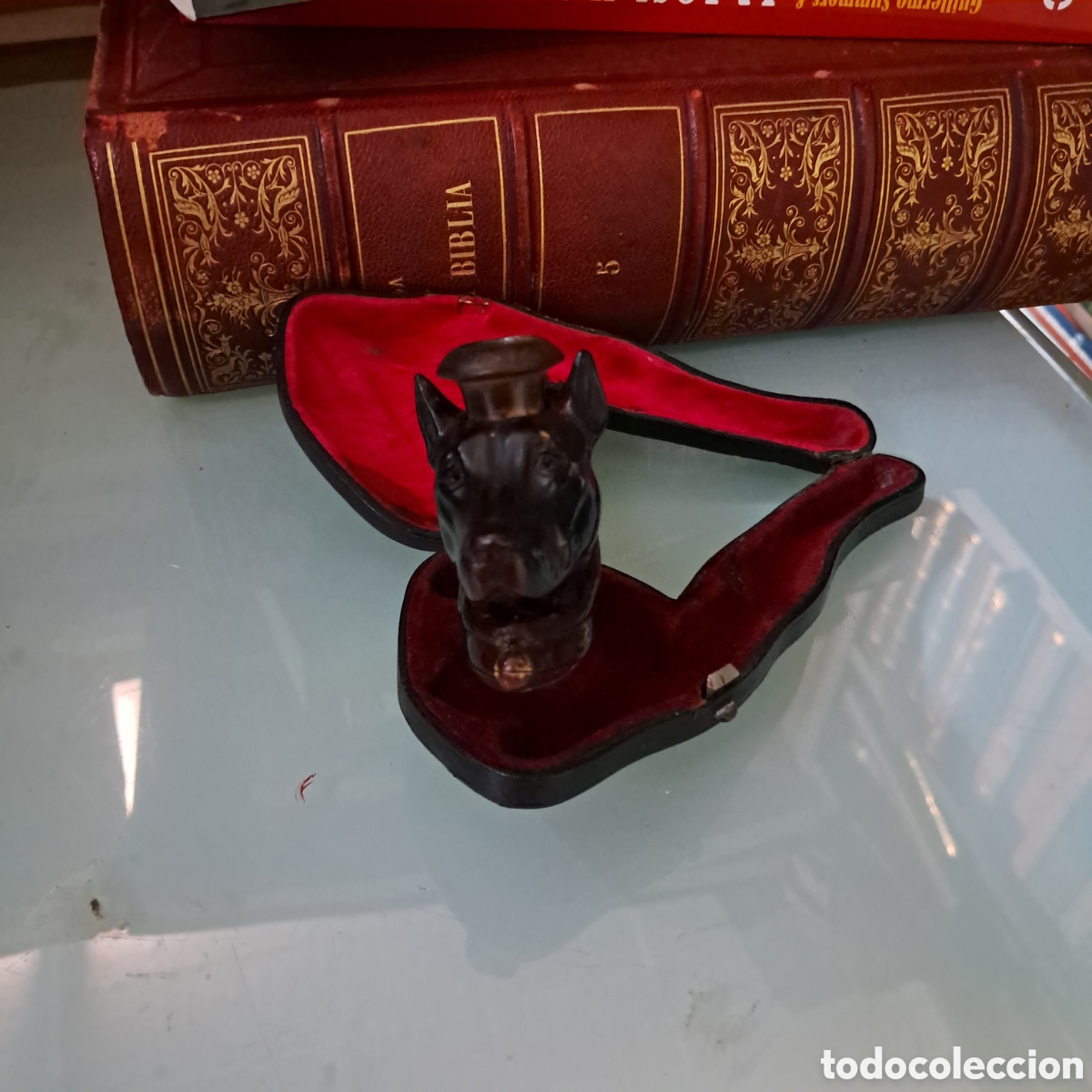 Pipas de fumar: Pipa de fumar con estuche - Foto 2