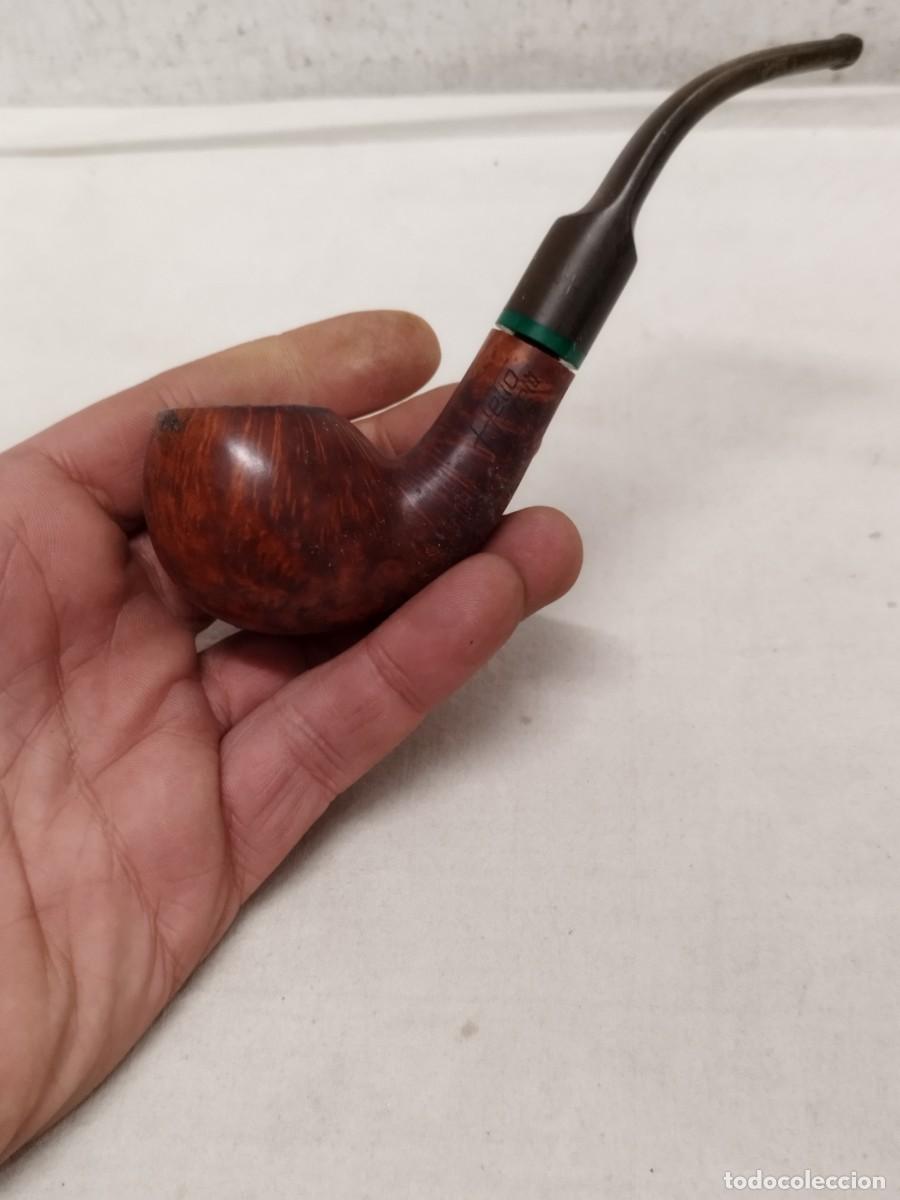 Pipas de fumar: Antigua pipa de fumar tabaco Hellio. - Foto 1