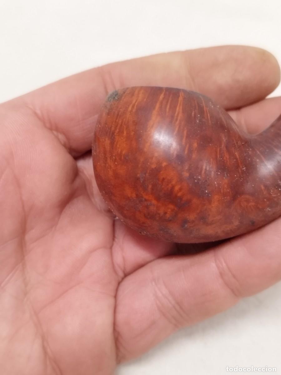 Pipas de fumar: Antigua pipa de fumar tabaco Hellio. - Foto 2