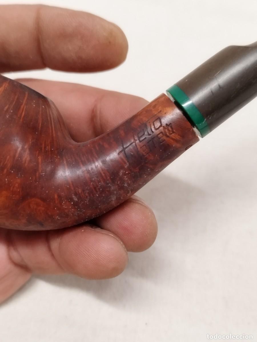 Pipas de fumar: Antigua pipa de fumar tabaco Hellio. - Foto 3