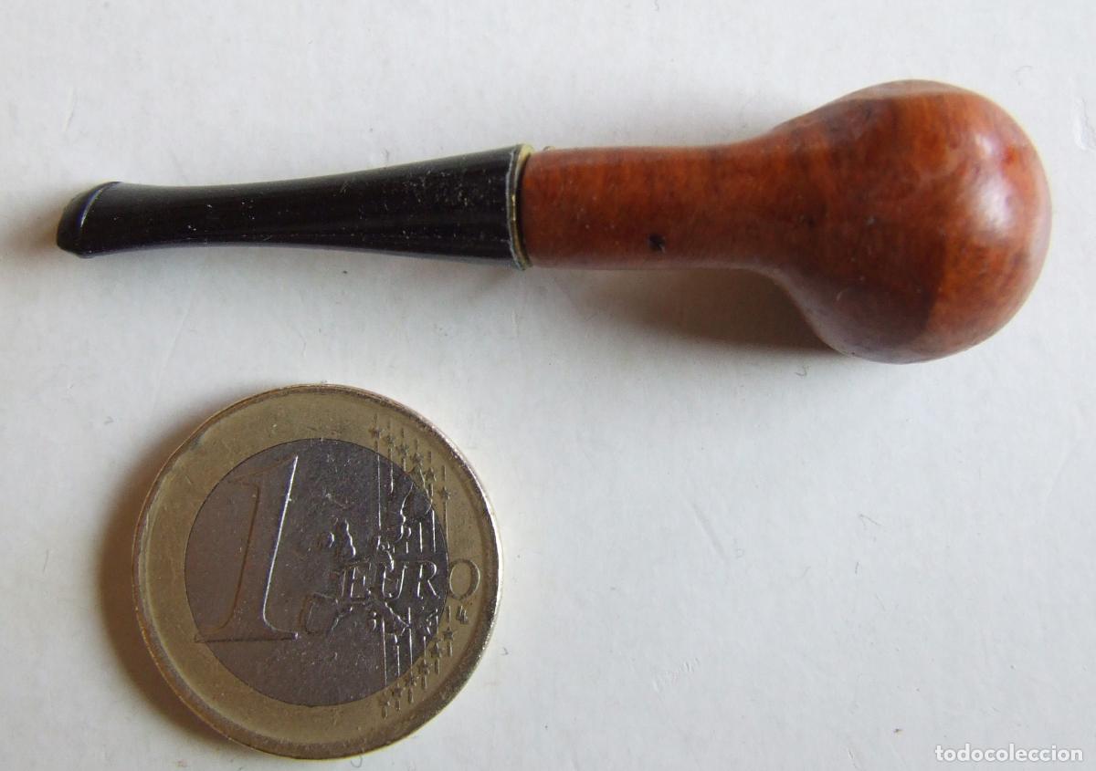 Pipas de fumar: MINI PIPA MINIATURA CAZOLETA MADERA - Foto 2