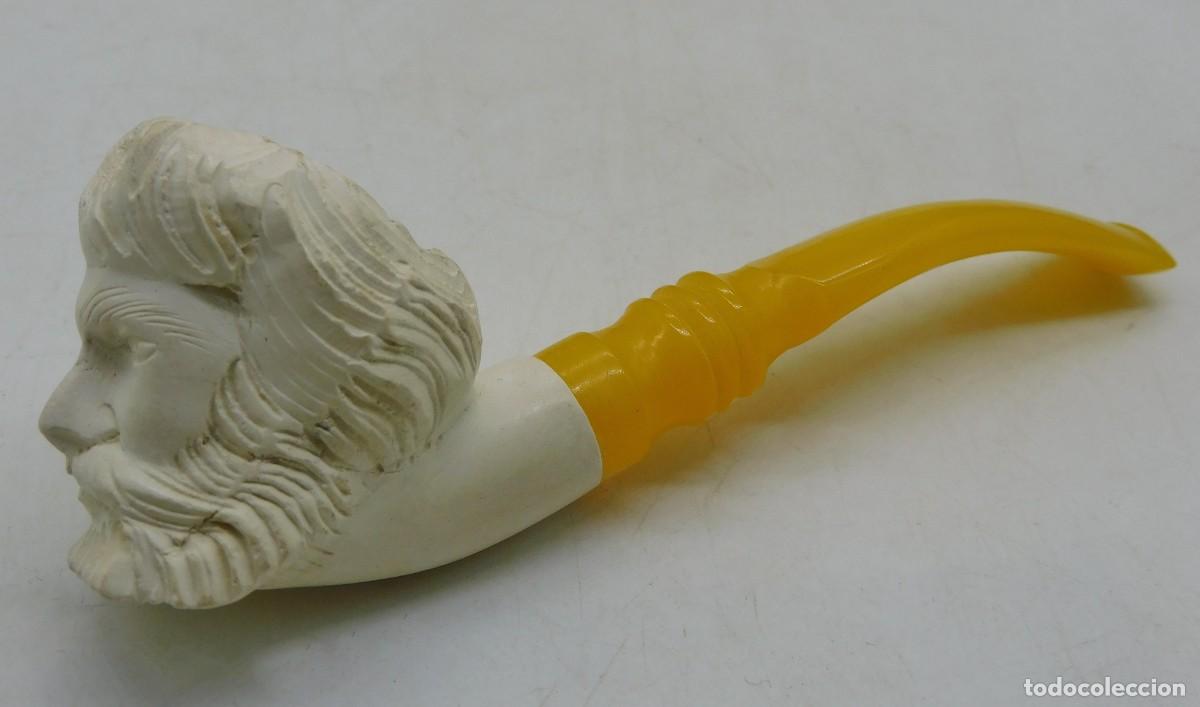 Pipas de fumar: PIPA TALLADA EN ESPUMA DE MAR - Foto 1