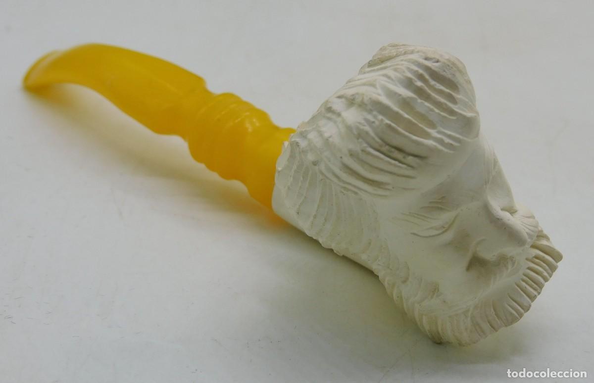 Pipas de fumar: PIPA TALLADA EN ESPUMA DE MAR - Foto 2