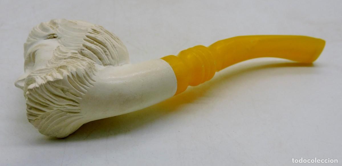 Pipas de fumar: PIPA TALLADA EN ESPUMA DE MAR - Foto 4