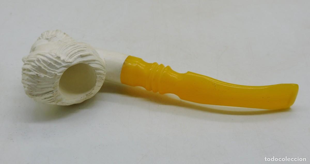 Pipas de fumar: PIPA TALLADA EN ESPUMA DE MAR - Foto 5