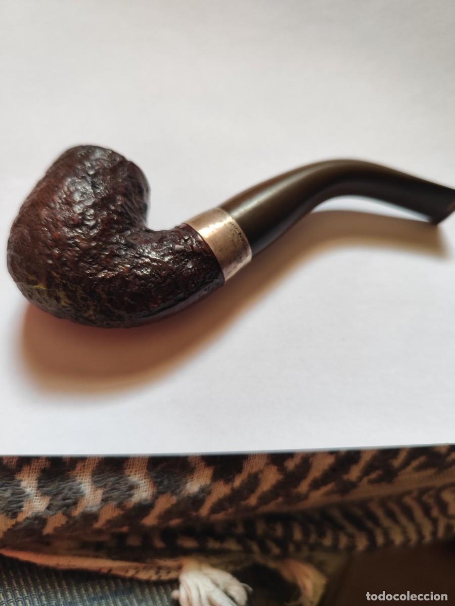Pipas de fumar: Pipa de fumar con anillo de plata - Foto 1
